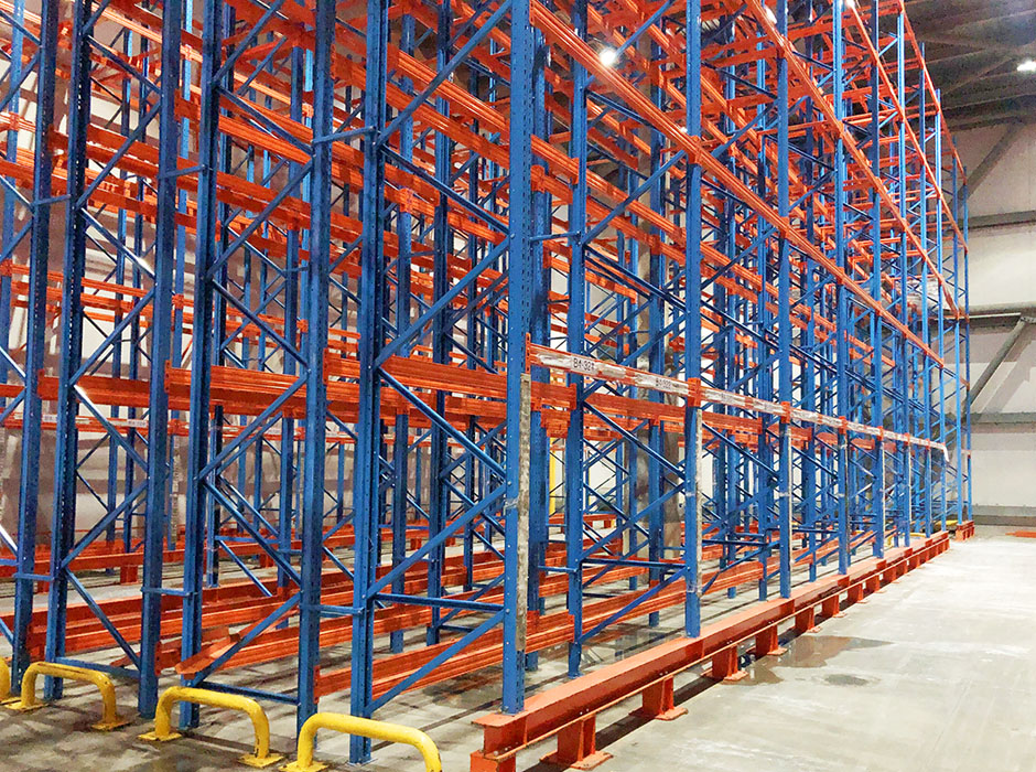 深圳賽易供應(yīng)鏈密集型雙深度貨架【易達貨架】